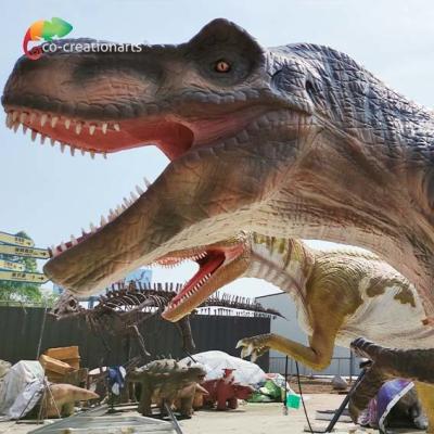 中国 5M T Rex Jurassic Park Animatronic Theme Park Dinosaurs Corresponding sound 販売のため