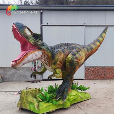 China Dinosaurio Animatronic realista T-rex Animatronic de tamaño natural del parque temático en venta