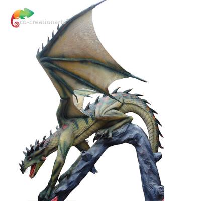 China Mechanical Dragon Model Animatronic Dragon For Dragon Theme Park Attraction for sale