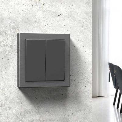 China 1 Gang 1 Way Panel  Electrical Wall Switch High voltage 250V 10A for sale