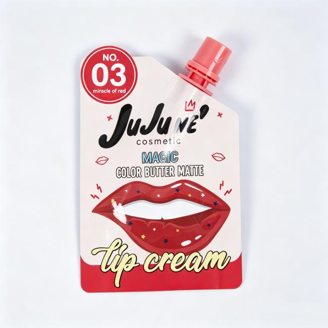 csutom-shape-matte-lip-tip-cream-custom-printed-spout-bag