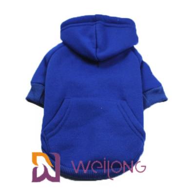 China Autumn / Winter BSCI Hoodie Puppy Shirts For Dogs Customizable Color for sale