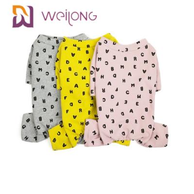 China Customization Autumn / Winter Sweatshirt Pet Pajama BSCI Dog Fleece Onesie for sale