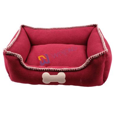 China Cat / Dogs Self Warming Pet Bed With Non Slip Bottom 45-65cm length for sale
