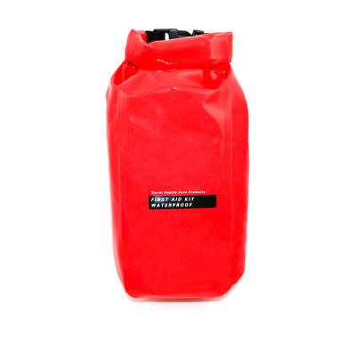 China Red Bag Survival First Aid Kits , Outdoor Hiking Boat First Aid Kit for sale