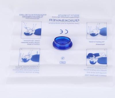 Chine Bouche de premiers secours pour dire le masque de protection du bout des lèvres de ressuscitation de feuille de masque de protection de CPR à vendre