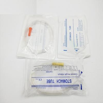 China Open Tip 90cm FR16 Medical Suction Tubes , Disposable Stomach Tube With Or Without X-Ray Line for sale