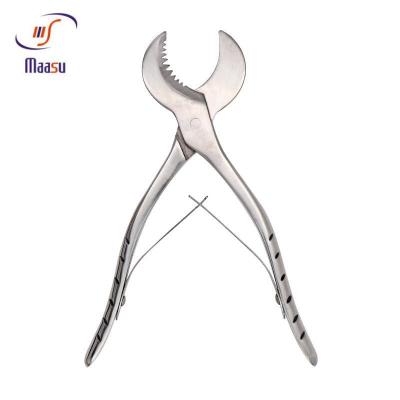 China Stainless Steel Dental Plaster Nippers 18CM Periodontal Tool for sale