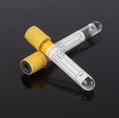 China Gel Clot Activator tube yellow top blood tube for blood collection with gel all sizes high quality for sale