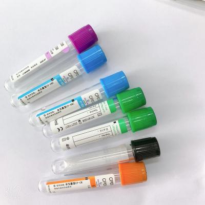 China Sterile 5ml Blood Test Tube Anticoagulant Of Serum Sample Tube Blue Top for sale