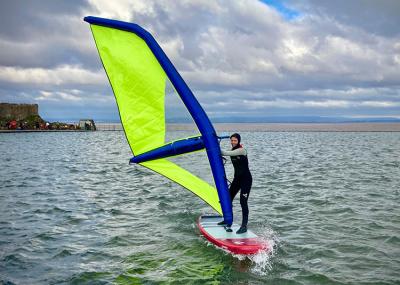 China High Strength 25mm Mast  Inflatable Windsurf Sail Deflates In 2 Minutes for sale