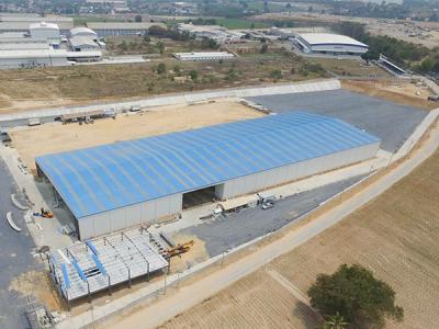 China Light Weight Steel Construction Warehouse Easy Transport Fast Construction for sale