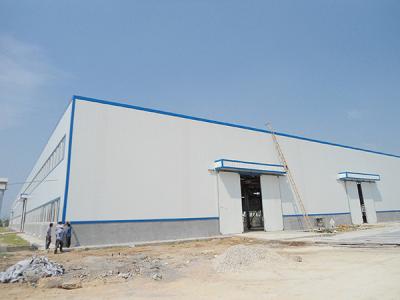 China Construcción de estructuras de acero flexibles con vigas de acero soldadas H en venta