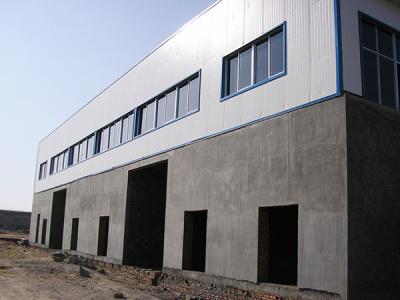 China Steel Frame Prefabricated Construction Short Construction Time for sale