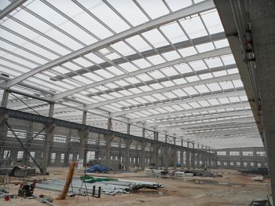 Chine Q355 Bâtiment préfabriqué Construction cadre métallique galvanisé Peint à vendre