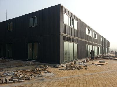 China Supermarket Commercial Building ISO9001 Prefabricated Modular Office Buildings for sale