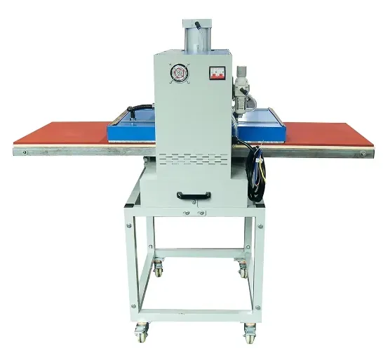Dual Station Pneumatic Fully Automatic Heat Press Machine Clothing Printing New Heat