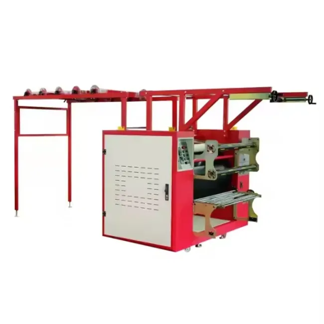 Double Ribbon Transfer Printing Machine Zs-Ab 800*120