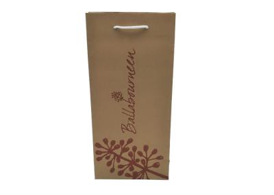 China Brown Kraft Personalized Wine Boxes For Gifts Environmental Protection for sale