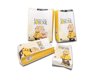 China Boutique Window Coating Bakery Packaging Bags , Foil Bags For Food Packaging for sale