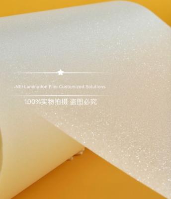 Китай Фильм прозрачного серебряного яркого блеска искры сухой прокатывая для печати & упаковки продается