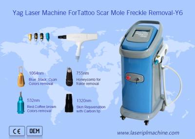 China Professional 6hz Tattoo Removal Equipment Q Switched Yag Laser Ipl Beauty Machine for sale