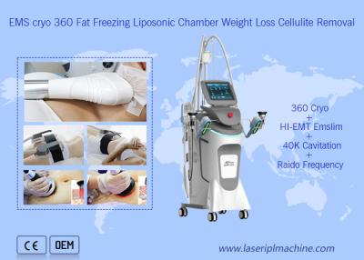 China Spa 360 Cryolipolysis Slimming Machine Fat Freezing + Emslim Muscle Stimulation Body for sale