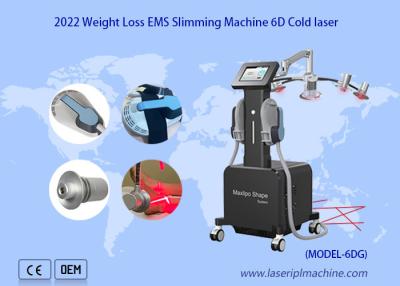 China 6D terapia 635nm 523nm de la luz del laser Fats Removal Machine Green Red en venta
