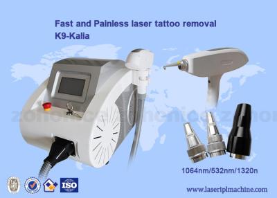 China Mini máquina do laser do yag do nd do interruptor da remoção da tatuagem do laser do Nd Yag do Portable/Q à venda