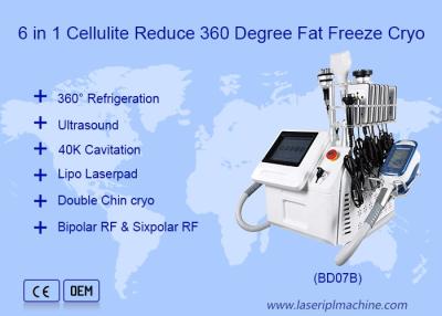 China Máquina de congelação gorda portátil do emagrecimento do corpo de 650nm 6 in1 Cryolipolysis à venda