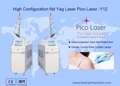 China Rejuvenecimiento de la piel de la máquina del laser de Pico del dispositivo del retiro del tatuaje del laser del picosegundo en venta