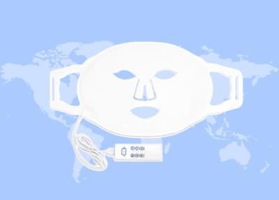 China Terapia de luz Led Rejuvenecimiento de la piel Antienvejecimiento 7 colores Máscara facial de silicona en venta