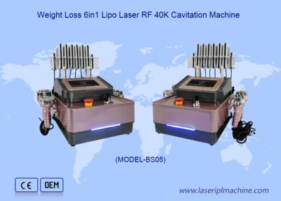 China Máquina de reducción de celulitis por vacío de cavitación de 40k para pérdida de peso con lipolaser portátil en venta