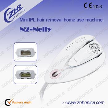 China Máquinas profesionales del retiro del pelo del Portable IPL para el uso en el hogar con el flash 10,0000 en venta