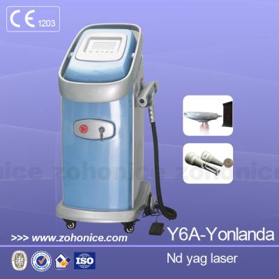 China Máquina eficaz profesional del retiro del tatuaje del laser con la longitud de onda 1064nm/532nm en venta