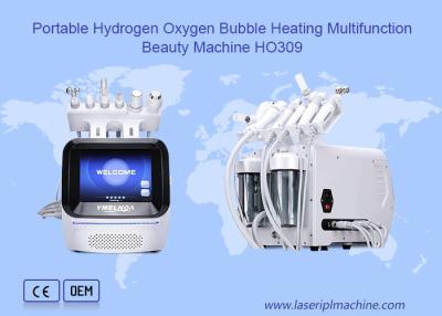 China Máquina HO309 da beleza do pulverizador do oxigênio da função da máquina facial portátil do alvejante do oxigênio multi à venda
