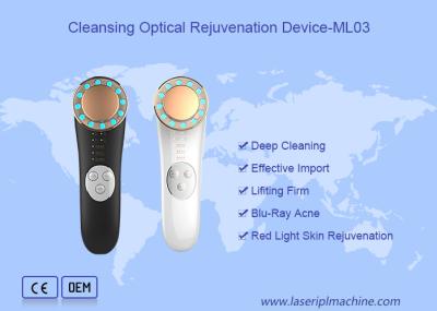 China Massager Multifunction da cara do ultrassom da ferramenta da massagem da face lift com luz do diodo emissor de luz à venda