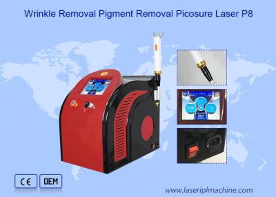 China Arrugue la máquina del laser de picosecond del retiro del pigmento del retiro para el anuncio publicitario en venta