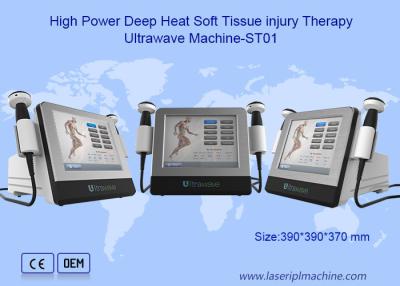 China Poder más elevado suave de la terapia de lesión del tejido de la máquina de la belleza de Ultrawave Rf del calor profundo en venta