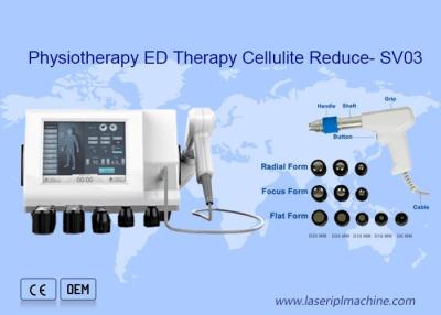 China Uso portátil de la clínica de las celulitis del dispositivo de la terapia de la onda de choque de Eswt 21HZ en venta