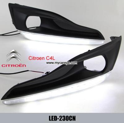 China Citroen C-Quatre C4 DRL LED Daytime Running Light Car headlights parts for sale