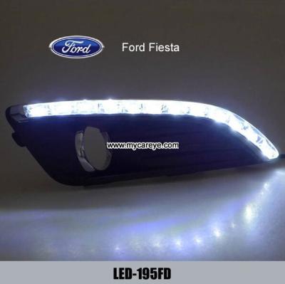 China Ford Fiesta DRL LED daylight driving Light auto turn signal autobody for sale