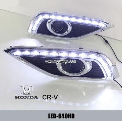 China Honda Crv Cr-v DRL LED Daytime running Lights kit led daylight for car for sale