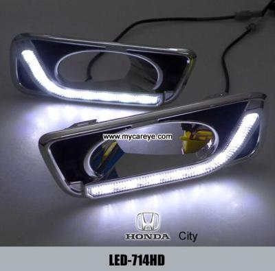 China HONDA City DRL LED Daytime Running Light turn light steering retrofit for sale