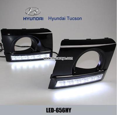 China Hyundai Tucson DRL LED Daytime driving Light car light manufacturers for sale