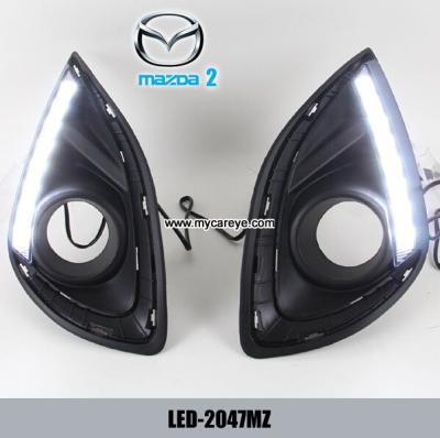 China Mazda 2 DRL LED Daytime Running Lights auto front light aftermarket for sale