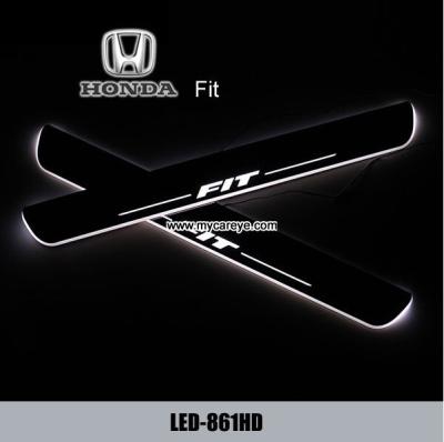 China Honda Fit Water proof Welcome pedal auto lights sill door pedal for car for sale