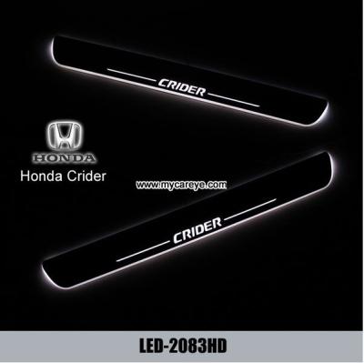 China Honda Crider Car accessory moving door scuff LED Pedal Lights for sale for sale