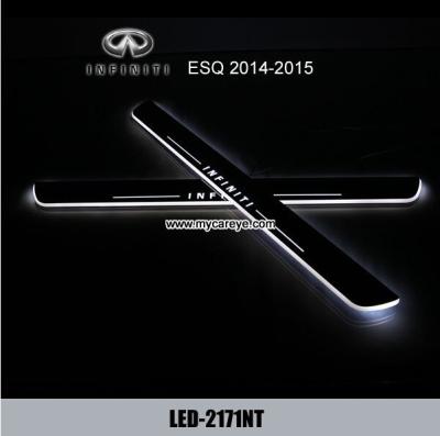 China Infiniti EXQ car door welcome lights LED Moving Door sill Scuff for sale for sale