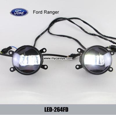 China Ford Ranger car front fog lamp assembly LED daytime running lights DRL for sale